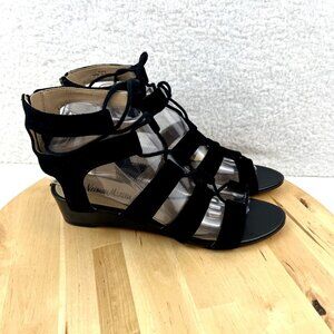 Neiman Marcus Black Gladiator Sandals